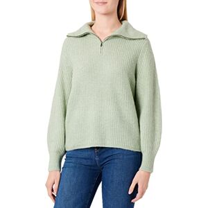 ONLY ONLKARINNA L/S zip PULLOVER EX KNT, Grön, XS ONLY ONLKARINNA L/S zip PULLOVER EX KNT, Grön, XS