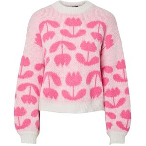 PIECES Pcjudie Ls O-Neck Short Knit Bc, Molndansare, XS PIECES Pcjudie Ls O-Neck Short Knit Bc, Molndansare, XS