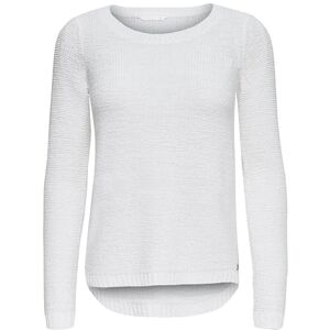 ONLY Dam Stickad tröja Onlgeena Xo L/S Pullover Knt Noos, Vit (Cloud Dancer), XL ONLY Dam Stickad tröja Onlgeena Xo L/S Pullover Knt Noos, Vit (Cloud Dancer), XL