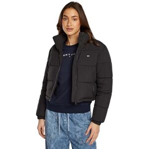 Tommy Jeans dam TJW CRP ESSENTIAL PUFFER DW0DW18828 pufferjacka, svart (svart), L, svart (svart), L Tommy Jeans dam TJW CRP ESSENTIAL PUFFER DW0DW18828 pufferjacka, svart (svart), L, svart (svart), L