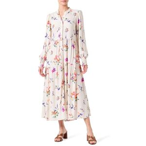 YAS asina Ls lång skjorta klänning S. Noos, Whitecap Gray/Aop: botanica Print, S YAS asina Ls lång skjorta klänning S. Noos, Whitecap Gray/Aop: botanica Print, S
