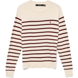 VERO MODA Vmdory Ls O-hals tröja Boo, Björk, M VERO MODA Vmdory Ls O-hals tröja Boo, Björk, M
