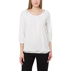 Berydale Damen Langarmshirt mit Carmen-Ausschnitt, Weiß, XS Berydale Damen Langarmshirt mit Carmen-Ausschnitt, Weiß, XS