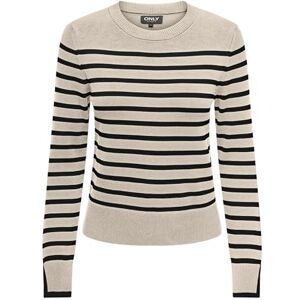 ONLY Onlkalana Ls O-hals KNT Nca, Whitecap grå, XXL ONLY Onlkalana Ls O-hals KNT Nca, Whitecap grå, XXL