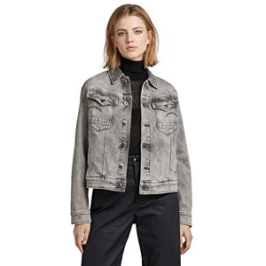G-STAR RAW Women's Arc 3D-jacka, grå (blekningskräm Carbon C909-C762), M G-STAR RAW Women's Arc 3D-jacka, grå (blekningskräm Carbon C909-C762), M