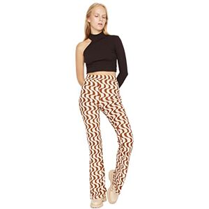 Trendyol Dam raka byxor, brun, L, Brun, L Trendyol Dam raka byxor, brun, L, Brun, L