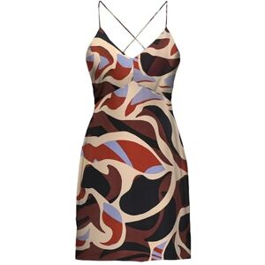 ONLY Onljane Life S/L Janice Dress Ptm, fudgesickle, XL ONLY Onljane Life S/L Janice Dress Ptm, fudgesickle, XL
