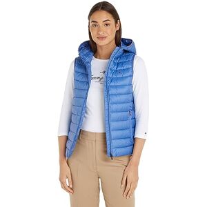 Tommy Hilfiger Dam LW vadderad global randig väst, ikonisk blå, S, Ikonisk blå, S Tommy Hilfiger Dam LW vadderad global randig väst, ikonisk blå, S, Ikonisk blå, S