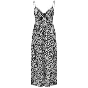 ONLY Onlnova Life Vis Jules Long Dress AOP, svart, XS ONLY Onlnova Life Vis Jules Long Dress AOP, svart, XS