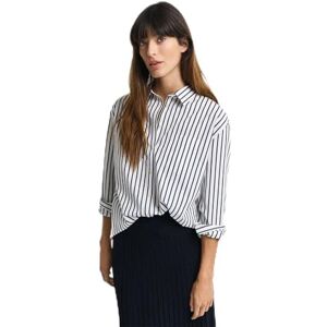 GANT REL Striped POPLIN skjorta, Kvällsblå, 40 GANT REL Striped POPLIN skjorta, Kvällsblå, 40