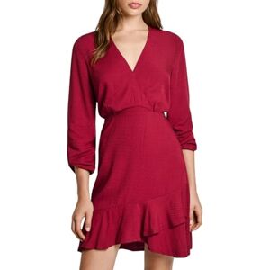 Pepe Jeans dam Kendall, klänning, röd, XS, Röd (bränd röd), XS Pepe Jeans dam Kendall, klänning, röd, XS, Röd (bränd röd), XS