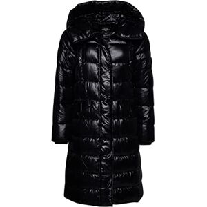 SUPERDRY Dam High Shine Duvet Coat jacka, svart, M SUPERDRY Dam High Shine Duvet Coat jacka, svart, M