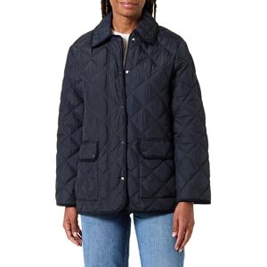GANT QUILTED JACKA WITH CORD TRIM, Kvällsblå, S GANT QUILTED JACKA WITH CORD TRIM, Kvällsblå, S