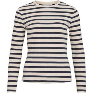 Vila Viamelie O-Neck L/S topp/Pb, marinblå blazer, S Vila Viamelie O-Neck L/S topp/Pb, marinblå blazer, S