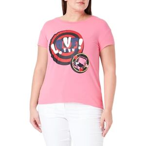 Love Moschino Kvinnors boxy fit kortärmad t-shirt, fuchsia, 42, fuchsia, 42 SE Love Moschino Kvinnors boxy fit kortärmad t-shirt, fuchsia, 42, fuchsia, 42 SE