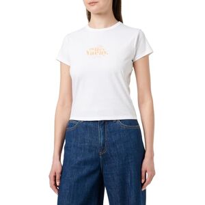HUGO T-shirt för kvinnor, Vit 100, M HUGO T-shirt för kvinnor, Vit 100, M