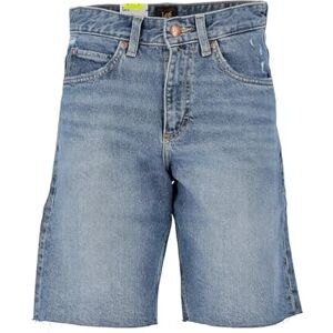 Lee Rider Loose Denim Shorts för kvinnor, Down The River, 27W Lee Rider Loose Denim Shorts för kvinnor, Down The River, 27W