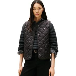 Tommy Hilfiger dam LW vadderad REG QUILTAD VÄST WW0WW47289 väst, svart, XXS, svart (svart), XXS Tommy Hilfiger dam LW vadderad REG QUILTAD VÄST WW0WW47289 väst, svart, XXS, svart (svart), XXS