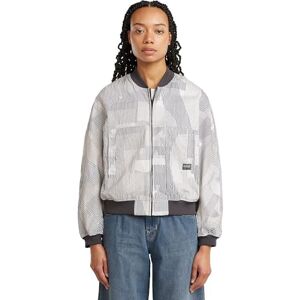 G-STAR Dam-sommar-bomber Wmn jackor, Flerfärgad (Petrol Raw Lines D26004-d386-h066), M G-STAR Dam-sommar-bomber Wmn jackor, Flerfärgad (Petrol Raw Lines D26004-d386-h066), M