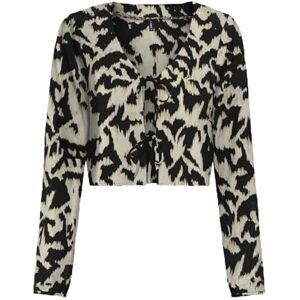 ONLY Onlnova Life Vis L/S Hailey Slips topp, svart, M ONLY Onlnova Life Vis L/S Hailey Slips topp, svart, M