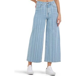 Wrangler dam hög midja brett ben A-linje crop jeans, Penny, 30 Wrangler dam hög midja brett ben A-linje crop jeans, Penny, 30