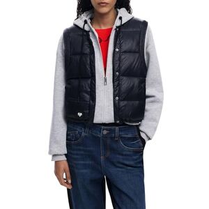 Desigual Sweat_väst, 2042 ljusgrå, S, svart, S Desigual Sweat_väst, 2042 ljusgrå, S, svart, S