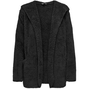 ONLY Bestseller A/S ONLCONTACT Hood Sherpa Coat CC OTW kappa, svart, XS, Schwarz, XS ONLY Bestseller A/S ONLCONTACT Hood Sherpa Coat CC OTW kappa, svart, XS, Schwarz, XS