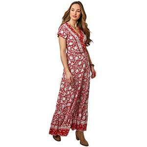 Joe Browns Dam ravishing wrap klänning ledig, A-röd/vit, 32 Joe Browns Dam ravishing wrap klänning ledig, A-röd/vit, 32