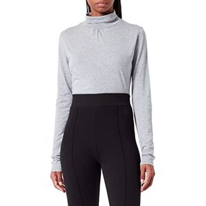 Boss Damjersey-topp, medium grå, M Boss Damjersey-topp, medium grå, M