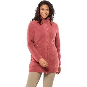 Jack Wolfskin High Curl Coat W fleecejacka dam Jack Wolfskin High Curl Coat W fleecejacka dam