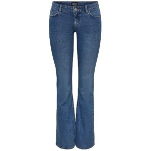 PIECES Pcpeggy Lw Flared Mb Jeans Noos Bc jeans, Mellanblå denim, (M) W x 30L PIECES Pcpeggy Lw Flared Mb Jeans Noos Bc jeans, Mellanblå denim, (M) W x 30L