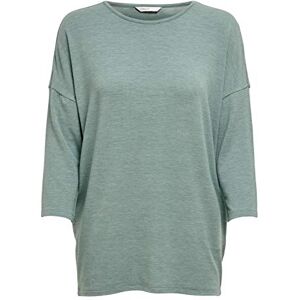 ONLY Dam Tröja Onlglamour 3/4 Top Jrs Noos, Kinesiskt grön/detalj: melerad, M ONLY Dam Tröja Onlglamour 3/4 Top Jrs Noos, Kinesiskt grön/detalj: melerad, M