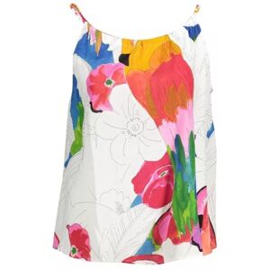 Desigual Kvinnors Blus_rodas Blouse, Vit, S Desigual Kvinnors Blus_rodas Blouse, Vit, S