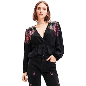 Desigual BLUS_Lorna, 2000 svart, M, svart, M Desigual BLUS_Lorna, 2000 svart, M, svart, M