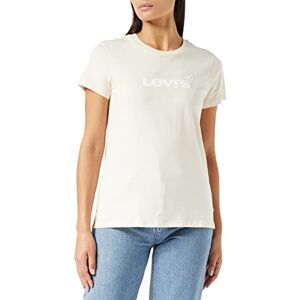 Levi's dam T-shirt The Perfect Tee, Den perfekta te säsongen klar folie Bw Whitecap Grå, XS Levi's dam T-shirt The Perfect Tee, Den perfekta te säsongen klar folie Bw Whitecap Grå, XS