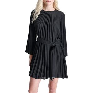 DKNY , damkläder, L/S blazer klänning W/, svart, 10, svart, 42 DKNY , damkläder, L/S blazer klänning W/, svart, 10, svart, 42