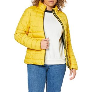TOM TAILOR Damer Lätt quiltad jacka med ståkrage 1019803, 24270 California Sand Yellow, M TOM TAILOR Damer Lätt quiltad jacka med ståkrage 1019803, 24270 California Sand Yellow, M