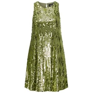 JJXX Jxtara Sl Sequin klänning WVN klänning, papegoja grön, M JJXX Jxtara Sl Sequin klänning WVN klänning, papegoja grön, M