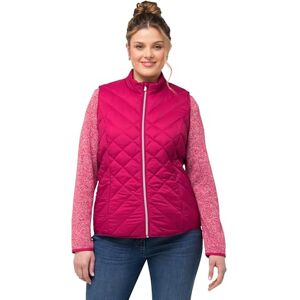 Ulla Popken dam Hyprar funktionell quiltad väst, vattenavvisande, ståkrage västar, Granatrosa, 46-48 Ulla Popken dam Hyprar funktionell quiltad väst, vattenavvisande, ståkrage västar, Granatrosa, 46-48