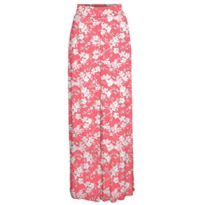 VERO MODA dam Vmmenny Hw Wide Pants WVN byxor, Georgia Peach/Aop: mille, S VERO MODA dam Vmmenny Hw Wide Pants WVN byxor, Georgia Peach/Aop: mille, S