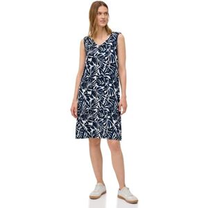 Cecil Mönstrad jerseyklänning för kvinnor, Urban Dark Blue, M Cecil Mönstrad jerseyklänning för kvinnor, Urban Dark Blue, M