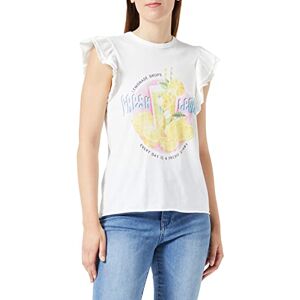 ONLY Bestseller A/S Dam ONLLUCY S/S Fruit Top Box JRS t-shirt, Cloud Dancer/Print: Fresh, L, Molndansare/tryck: färskt, L ONLY Bestseller A/S Dam ONLLUCY S/S Fruit Top Box JRS t-shirt, Cloud Dancer/Print: Fresh, L, Molndansare/tryck: färskt, L