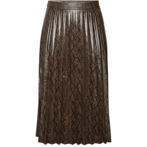 VERO MODA VMNITA HW Plisse PL Snake Skirt, Choklad tårta/Aop: snake Print som prov, M VERO MODA VMNITA HW Plisse PL Snake Skirt, Choklad tårta/Aop: snake Print som prov, M