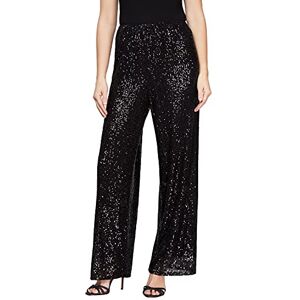 Alex Evenings dam plus size twinset linne jacka och klänning byxor eller kjol blus, Svarta paljetter, M Alex Evenings dam plus size twinset linne jacka och klänning byxor eller kjol blus, Svarta paljetter, M