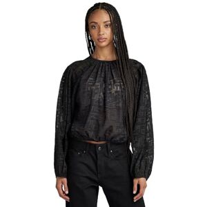 G-STAR RAW Sniper Top 2.0 ls wmn, Svart (Dk Black D23818-d404-6484), XXS G-STAR RAW Sniper Top 2.0 ls wmn, Svart (Dk Black D23818-d404-6484), XXS