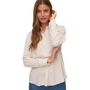 VERO MODA Vmalice Ls Shirt WVN Ga Noos, Snövit, XL VERO MODA Vmalice Ls Shirt WVN Ga Noos, Snövit, XL