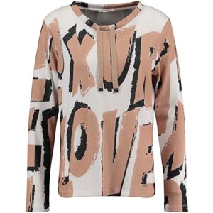 KEY LARGO dam lyx rund sweatshirt, Beige (1004), XL KEY LARGO dam lyx rund sweatshirt, Beige (1004), XL