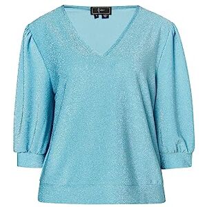 IDONY glittertröja för kvinnor, Aqua, XS IDONY glittertröja för kvinnor, Aqua, XS