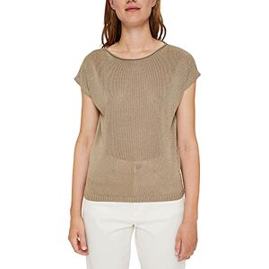 ESPRIT tröja för kvinnor, Ljus kaki, XS ESPRIT tröja för kvinnor, Ljus kaki, XS