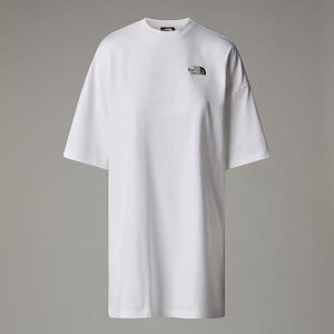 The North Face S/S Essential Oversize Tee Klänning för kvinnor Tnf White/Latte S The North Face S/S Essential Oversize Tee Klänning för kvinnor Tnf White/Latte S